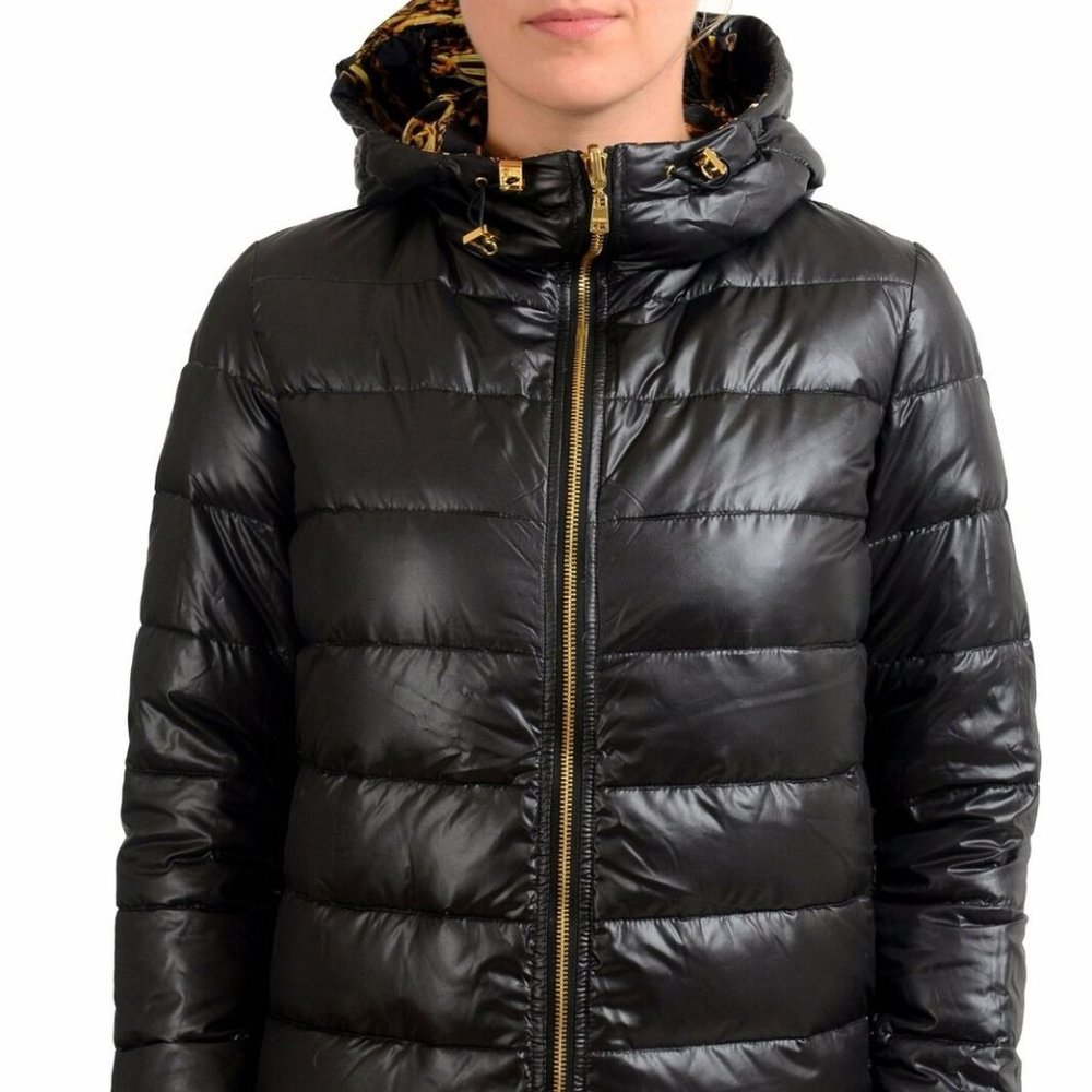 Versace Versus Reversible Goose Down Parka Jacket